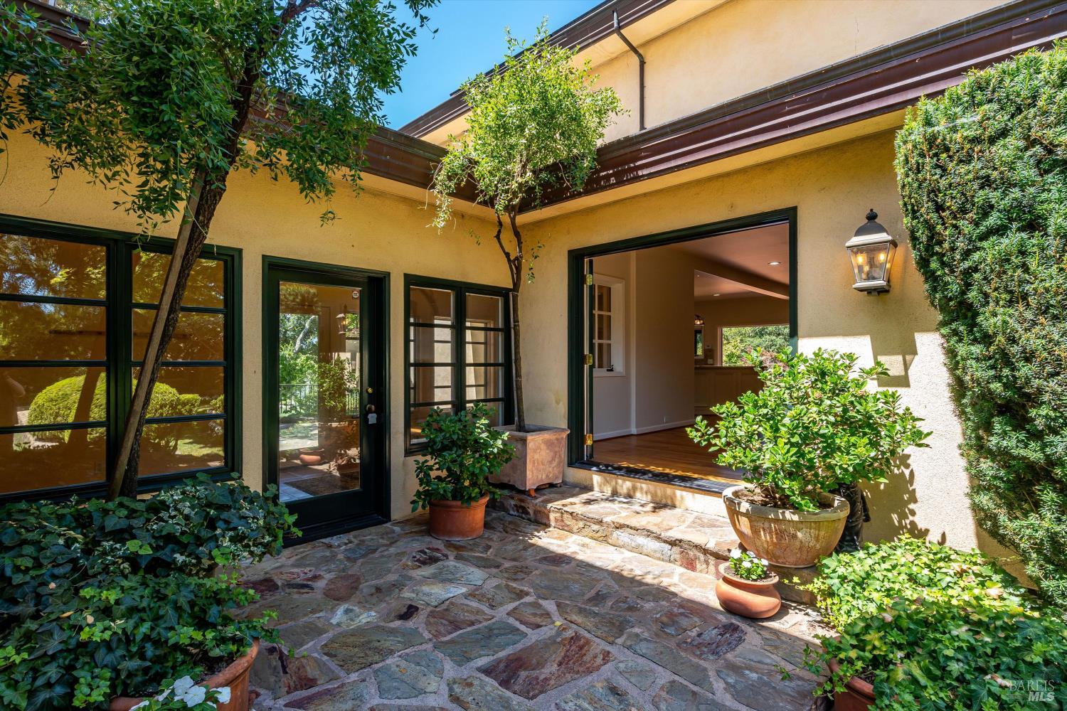 Exquisite St. Helena Provencal-Style Estate