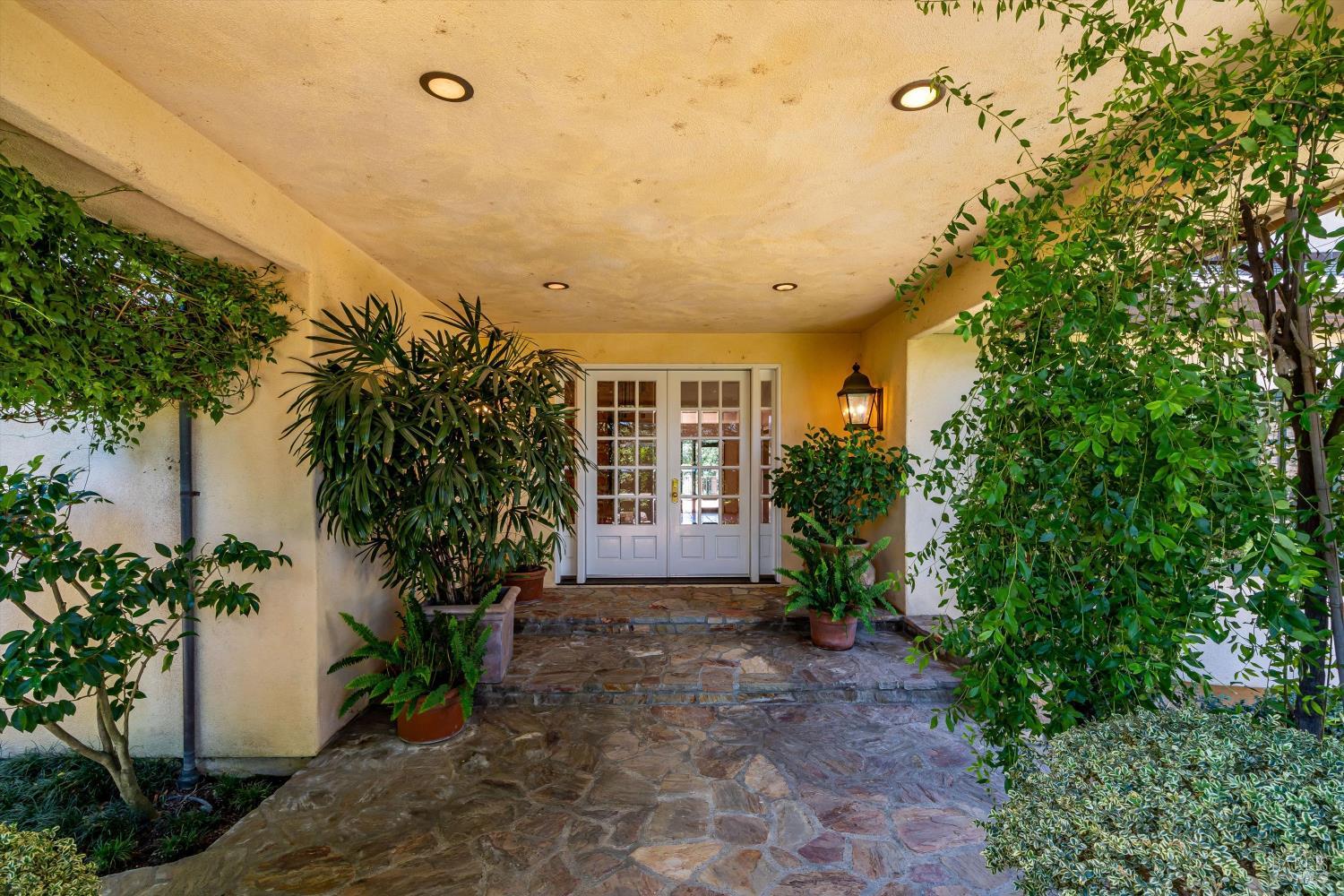 Exquisite St. Helena Provencal-Style Estate