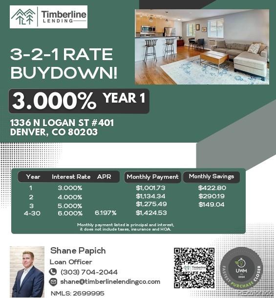 1336 N Logan Street Unit: 401