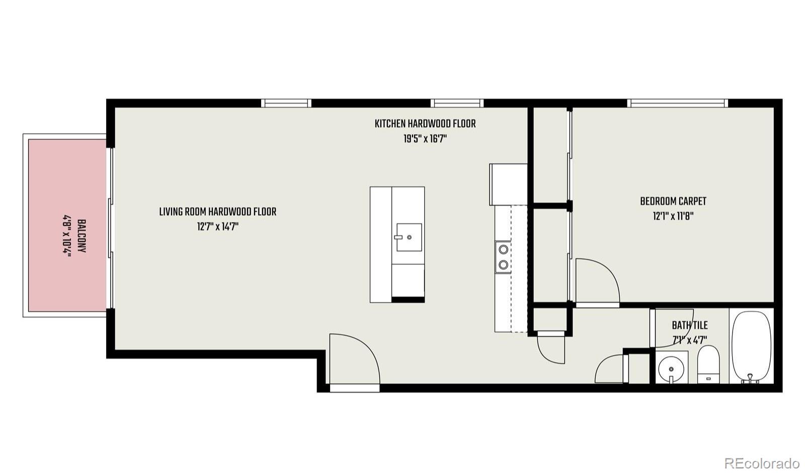 1336 N Logan Street Unit: 401