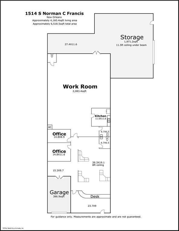 1514 S NORMAN C FRANCIS Parkway