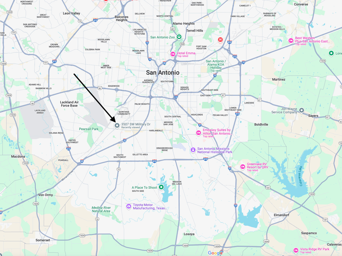 3507 S Military Drive