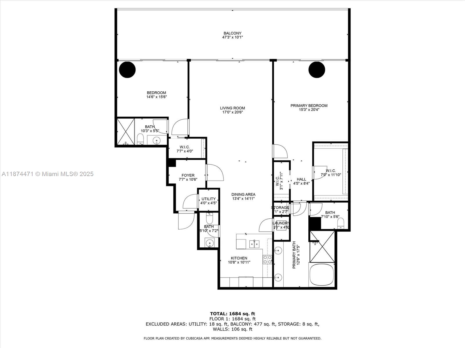 10203 Collins Ave # 1105