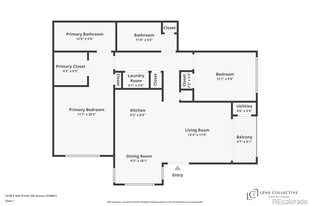 15195 E 16th Place Unit: 104