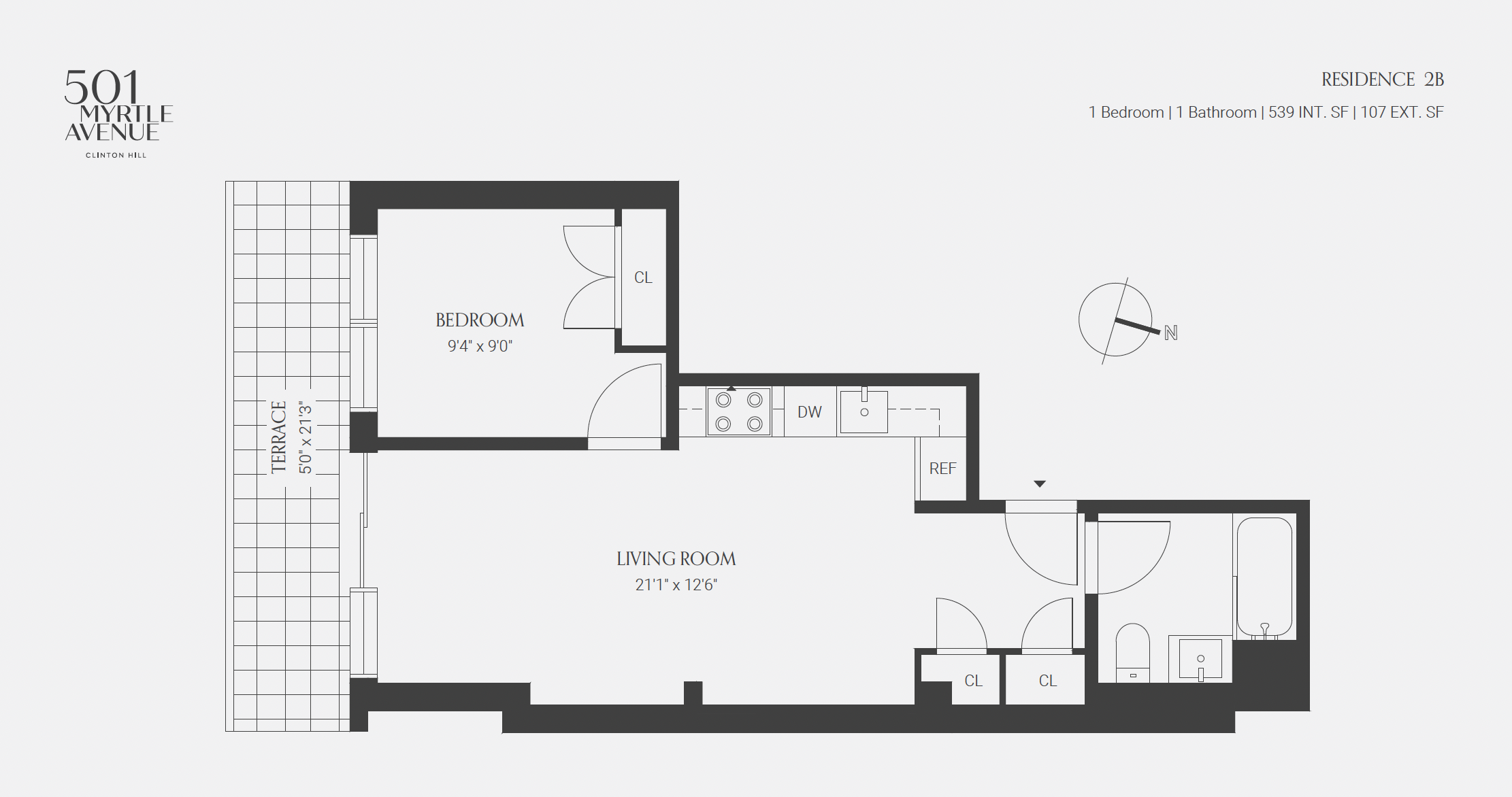 501 MYRTLE Avenue 2B