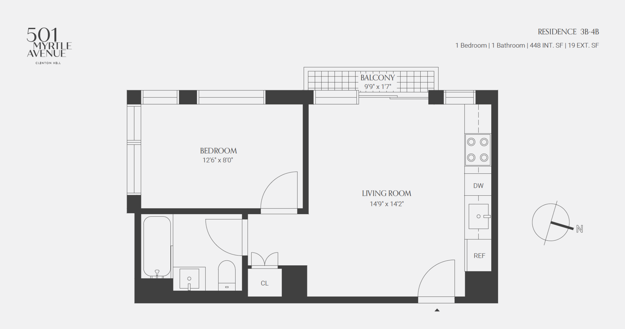 501 MYRTLE Avenue 3B