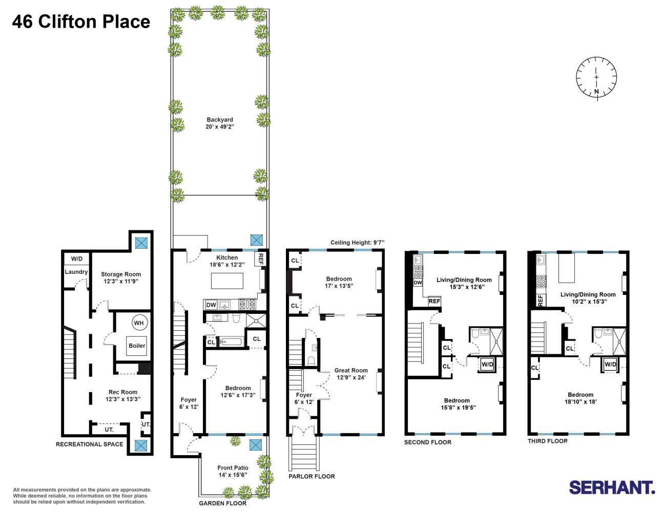 46 CLIFTON Place