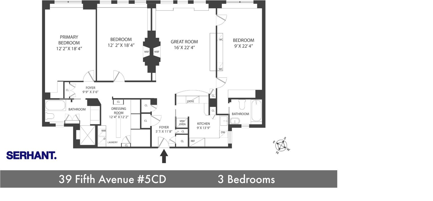 39 5TH Avenue 5CD
