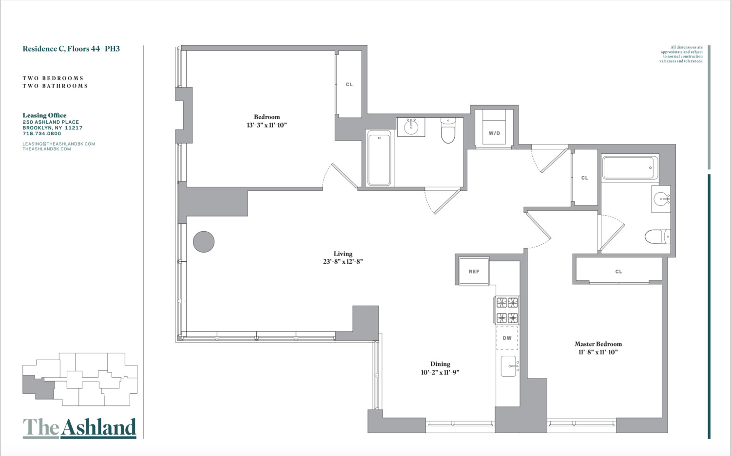 250 ASHLAND Place 45C
