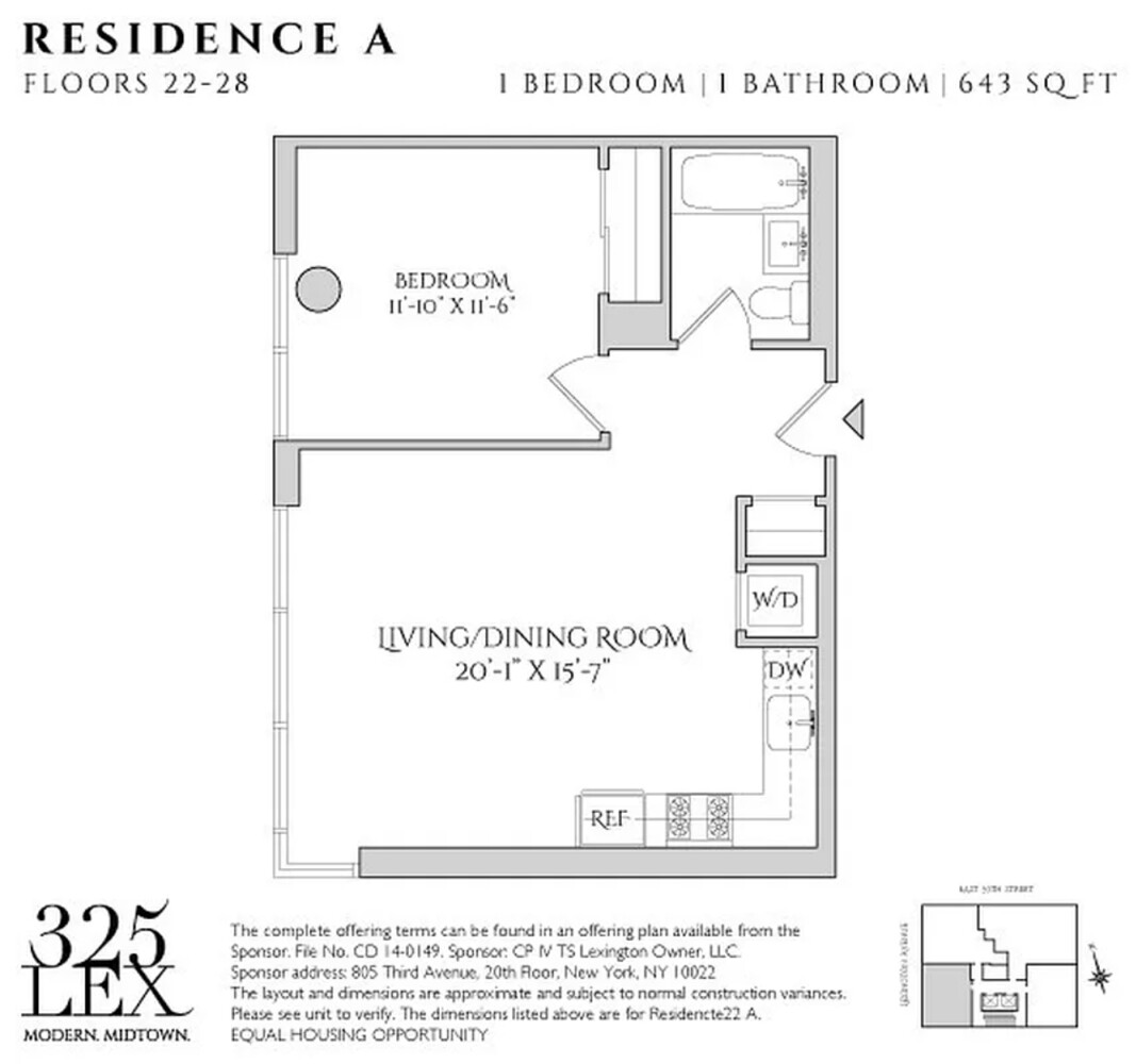 325 LEXINGTON Avenue 26A