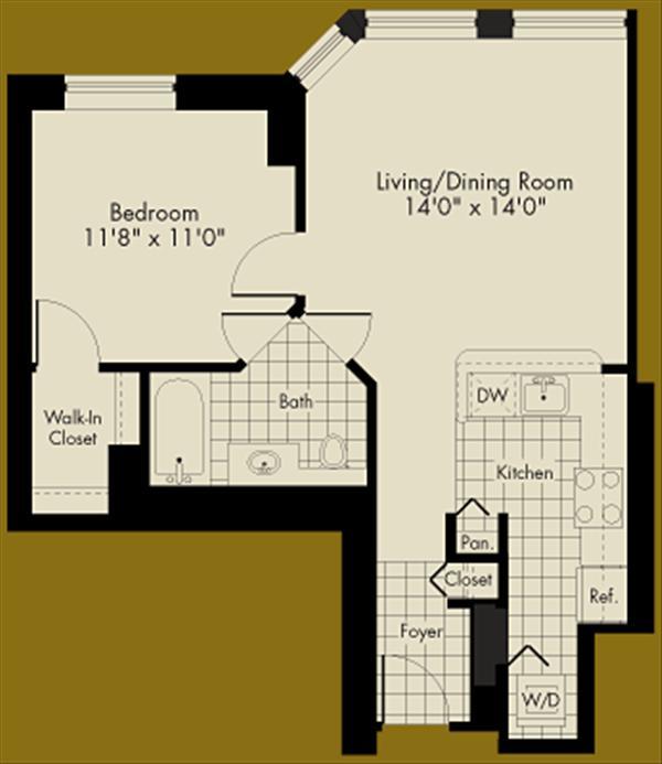 222 N COLUMBUS Drive Unit: 507