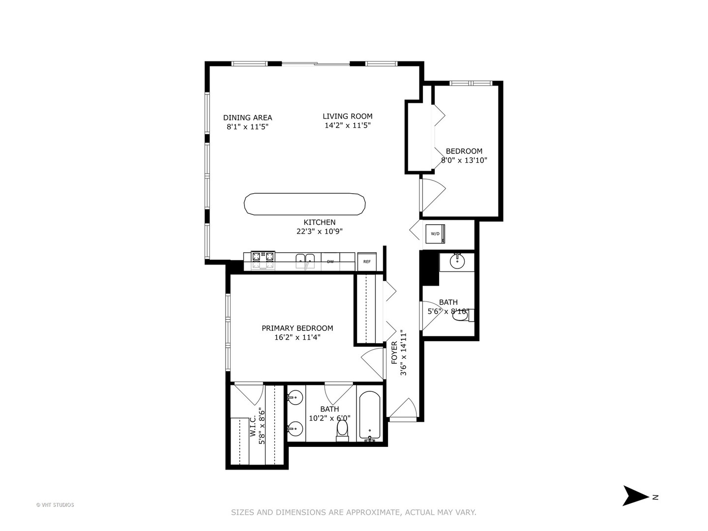 330 N JEFFERSON Street Unit: 705