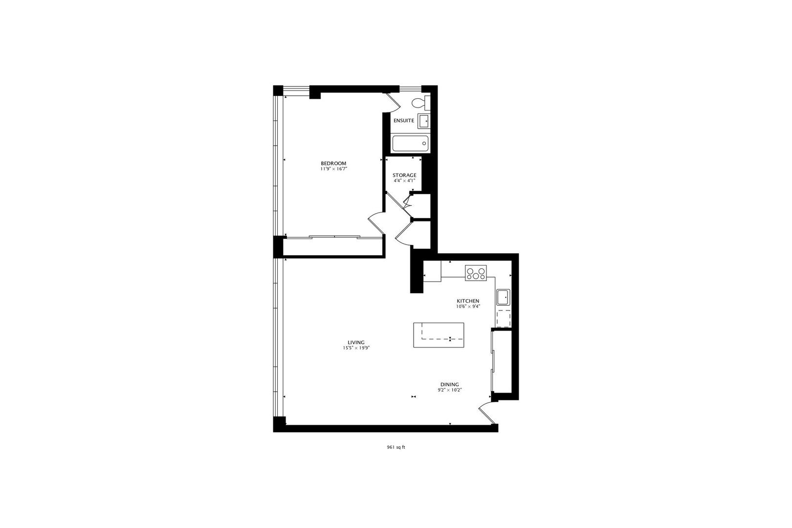 850 N DEWITT Place Unit: 20A