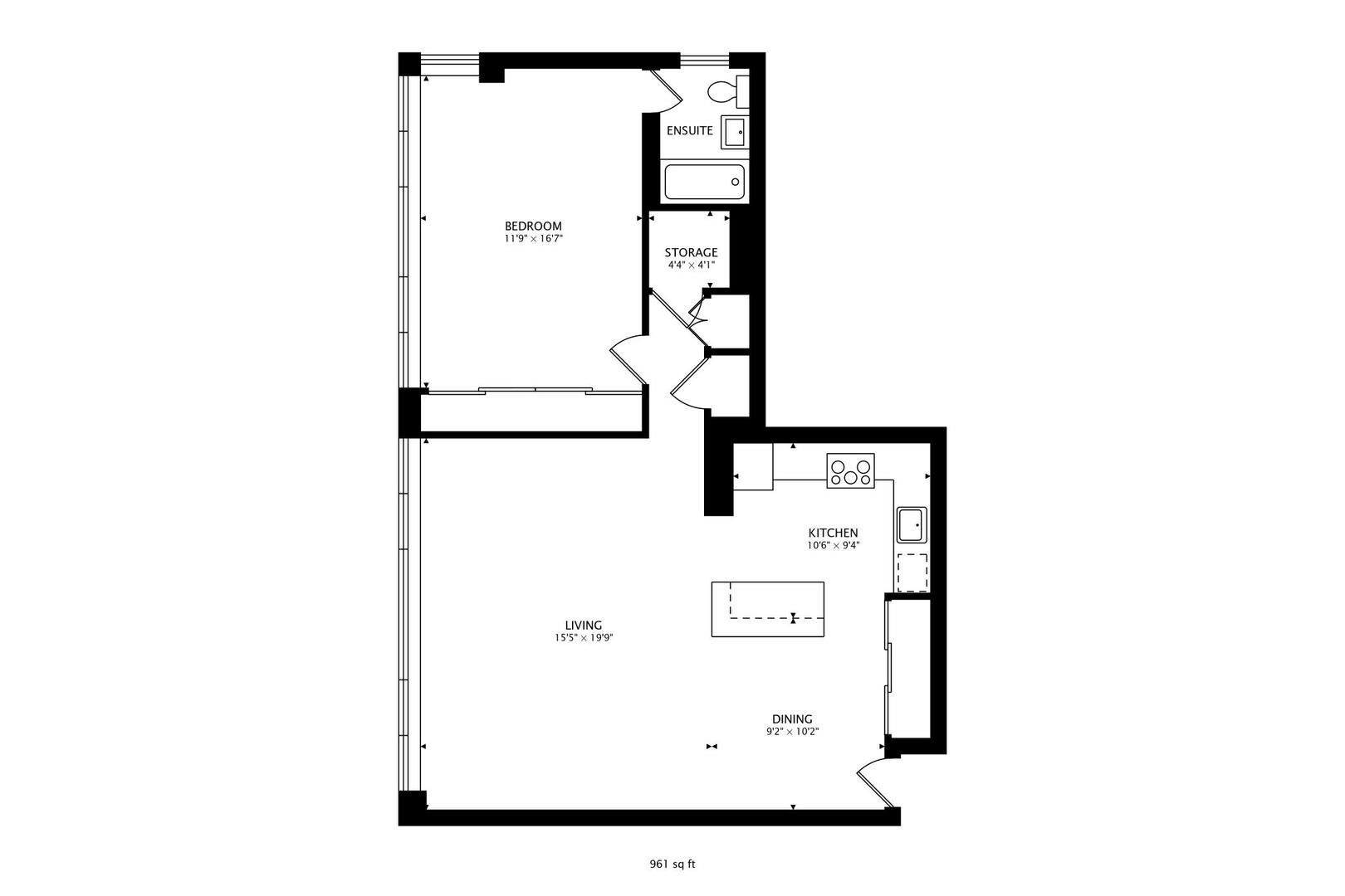 850 N DEWITT Place Unit: 20A