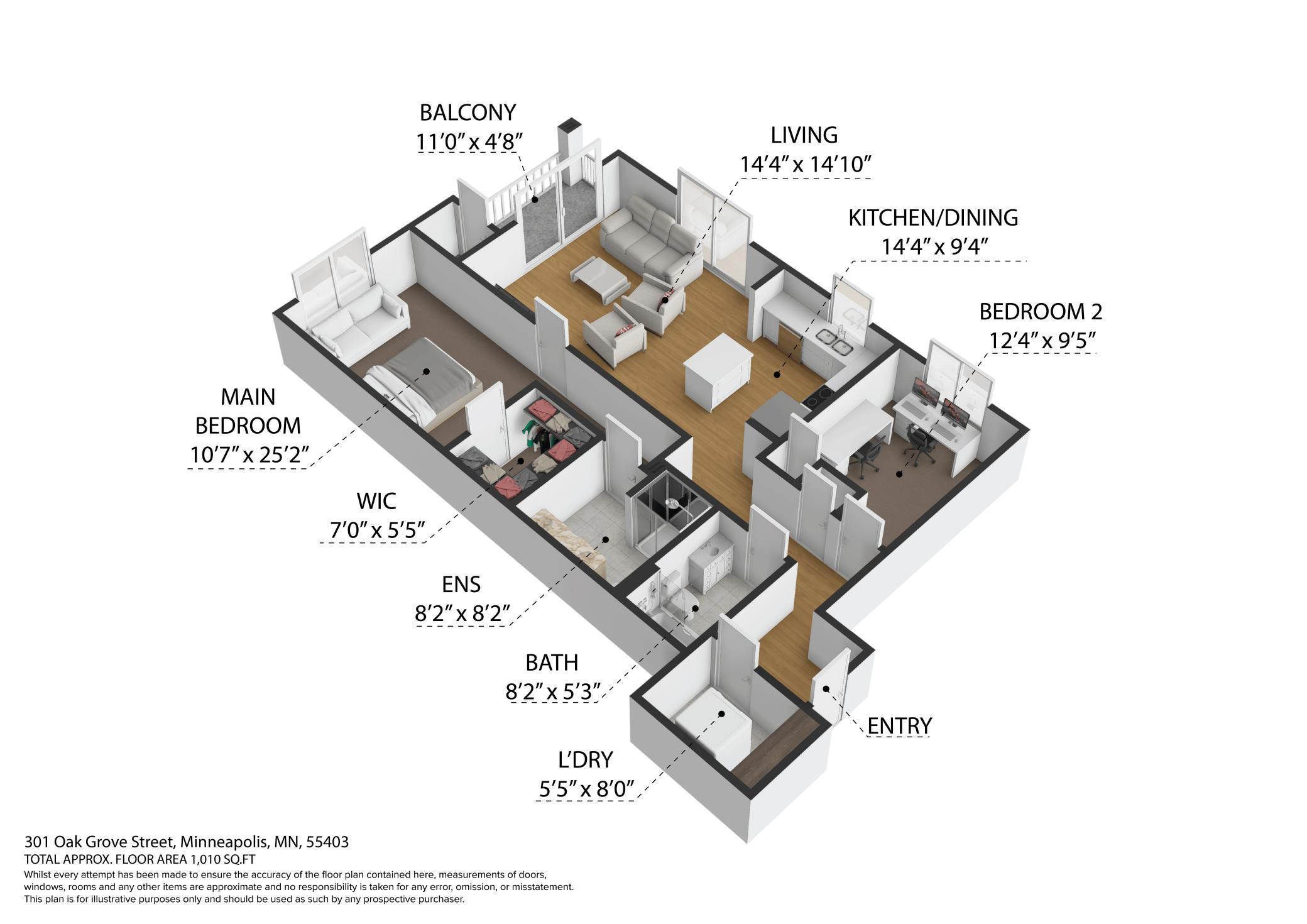 301 Oak Grove Street Unit: 214