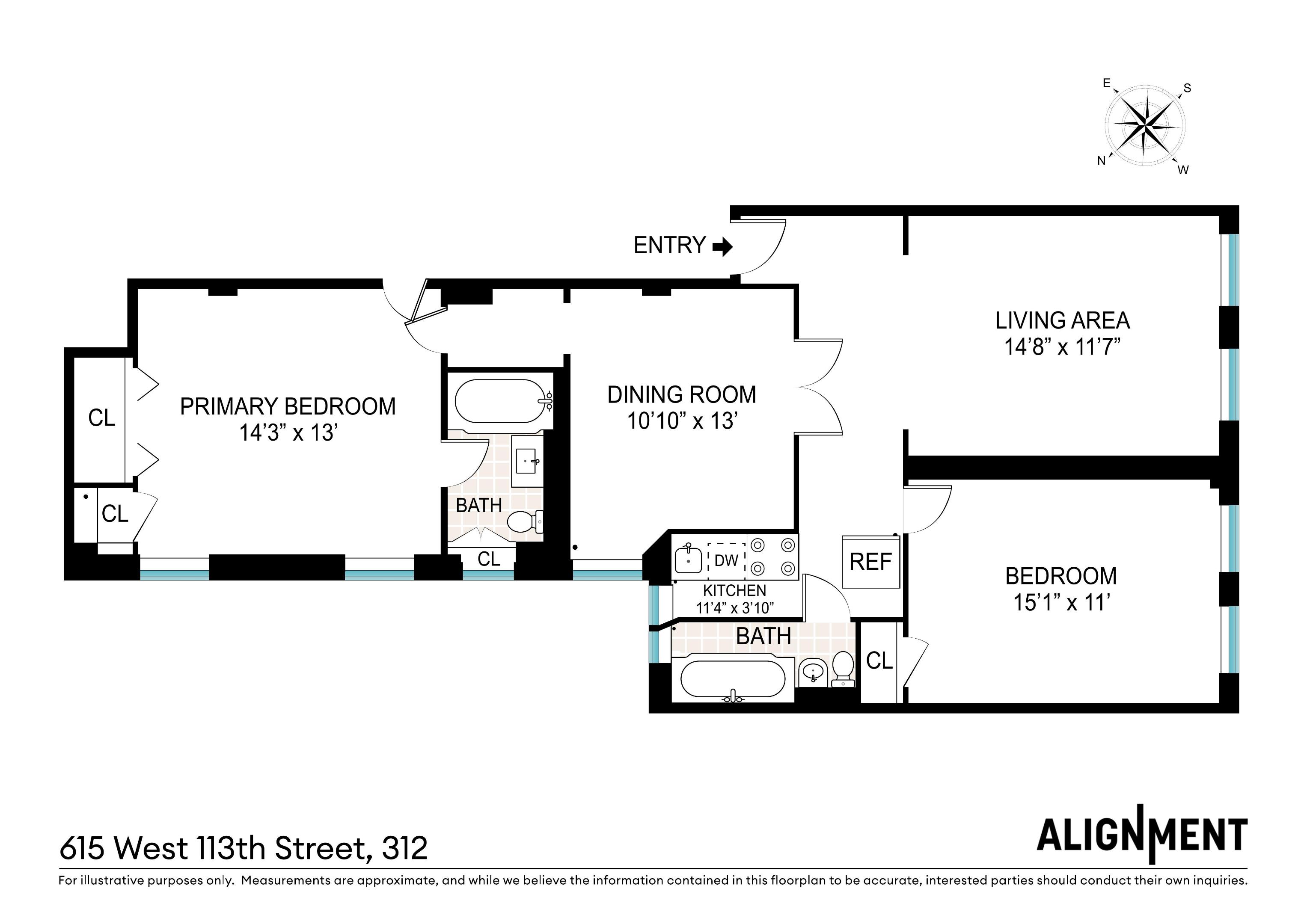 615 W 113th Street 312