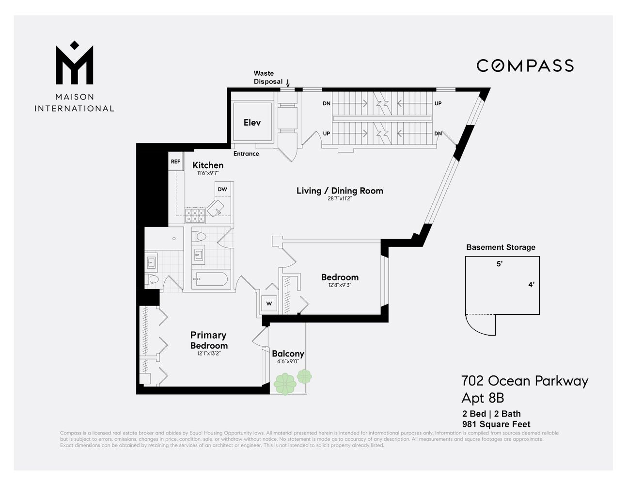 702 Ocean Parkway 8B