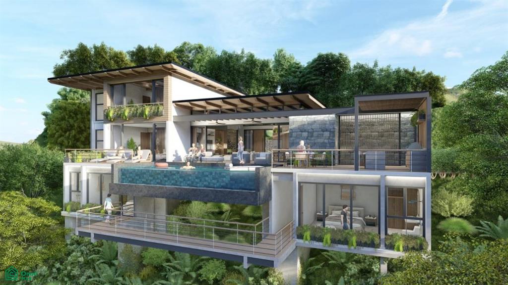 Villa Escondida - 6 Master Suite Ocean-View Home - Playa Flamingo