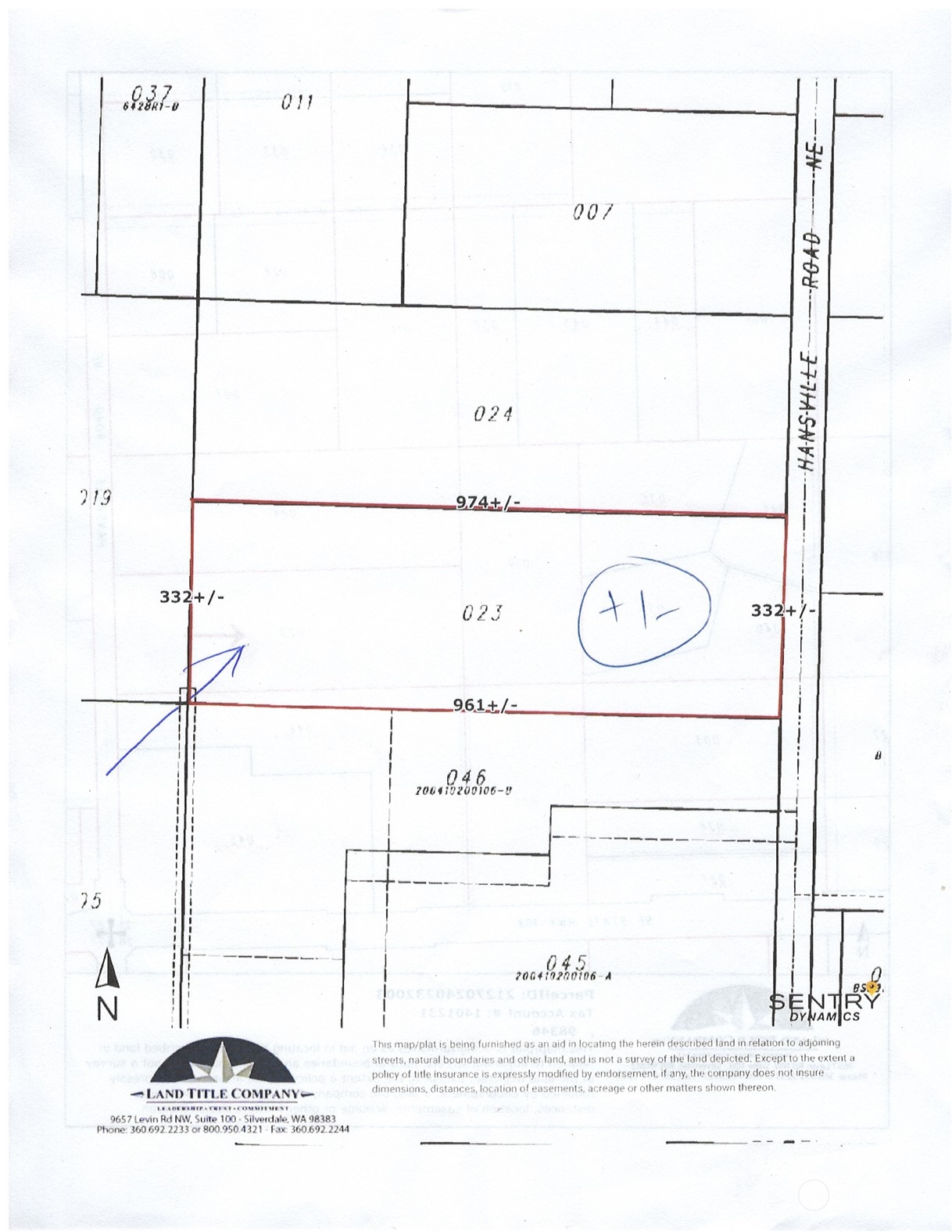 23 Lot Hansville Road