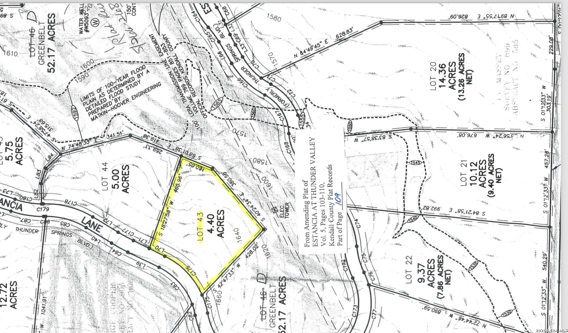 43 ESTANCIA LN