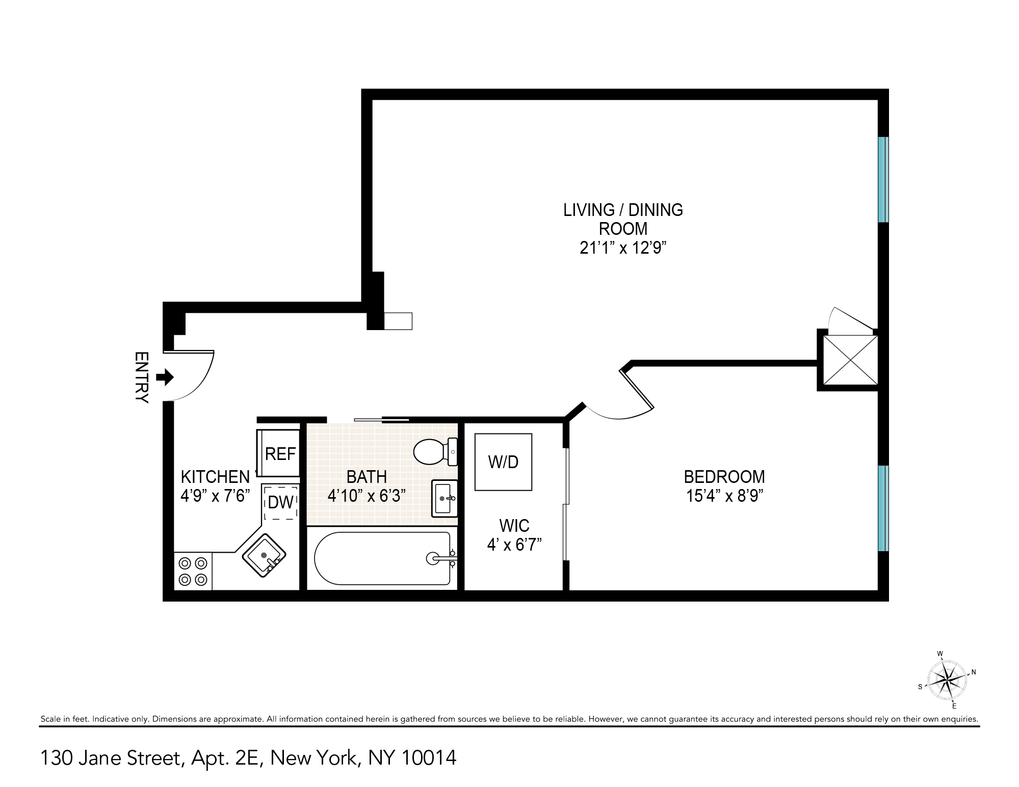 130 Jane Street 2E
