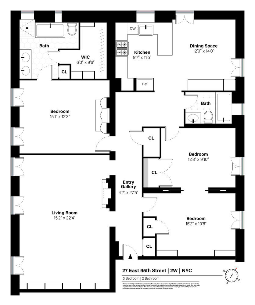 27 E 95TH Street 2W