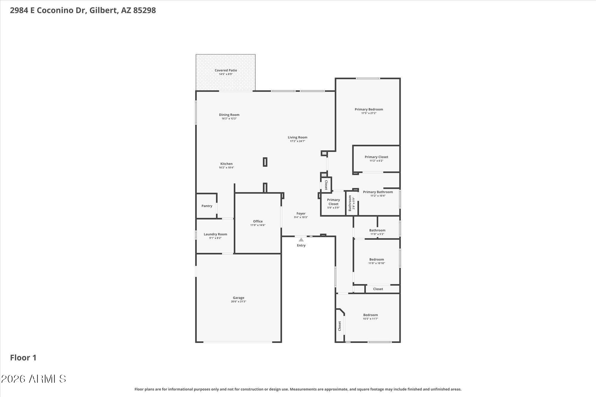 2984 E COCONINO Drive