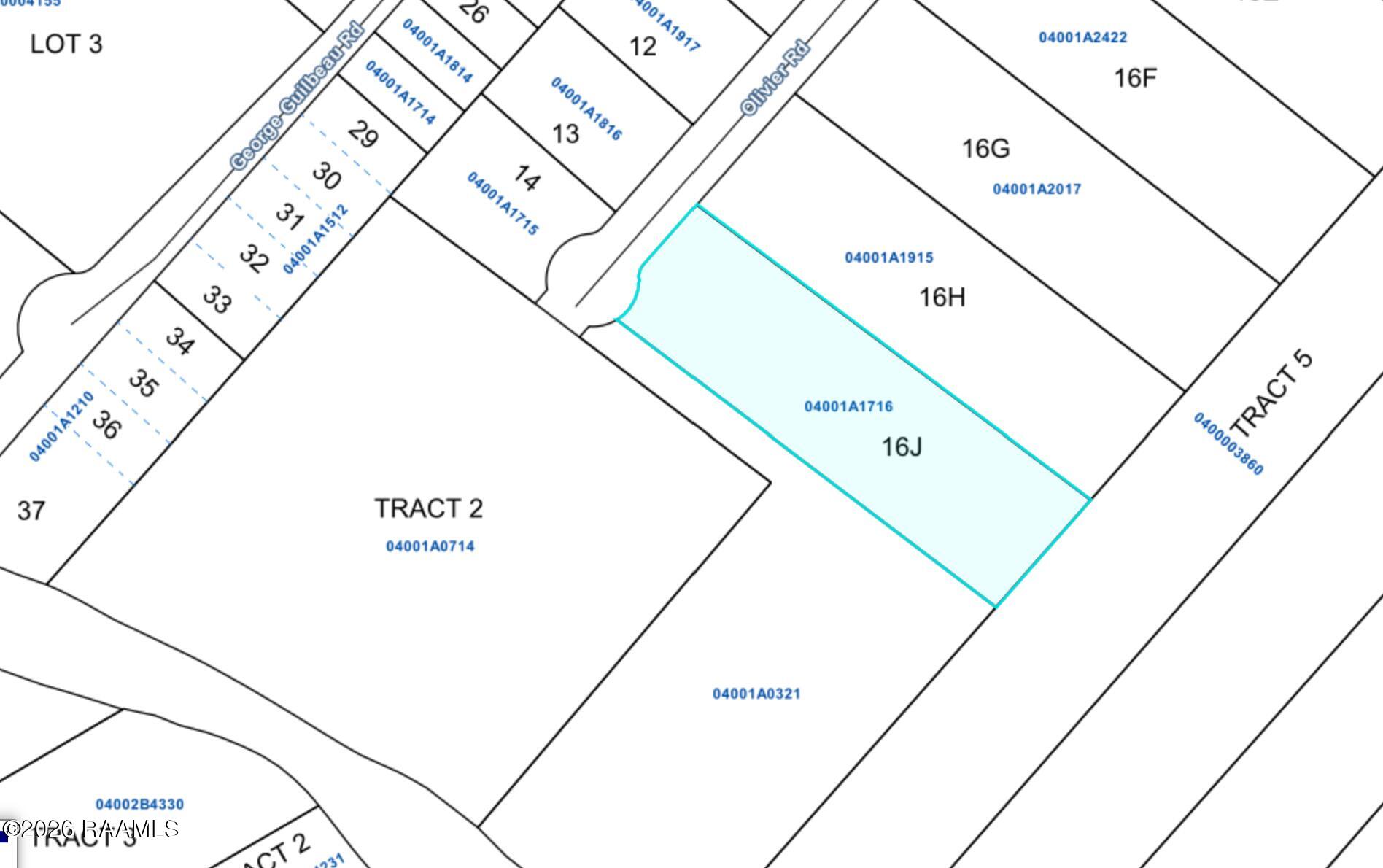 Lot 16j Olivier Road