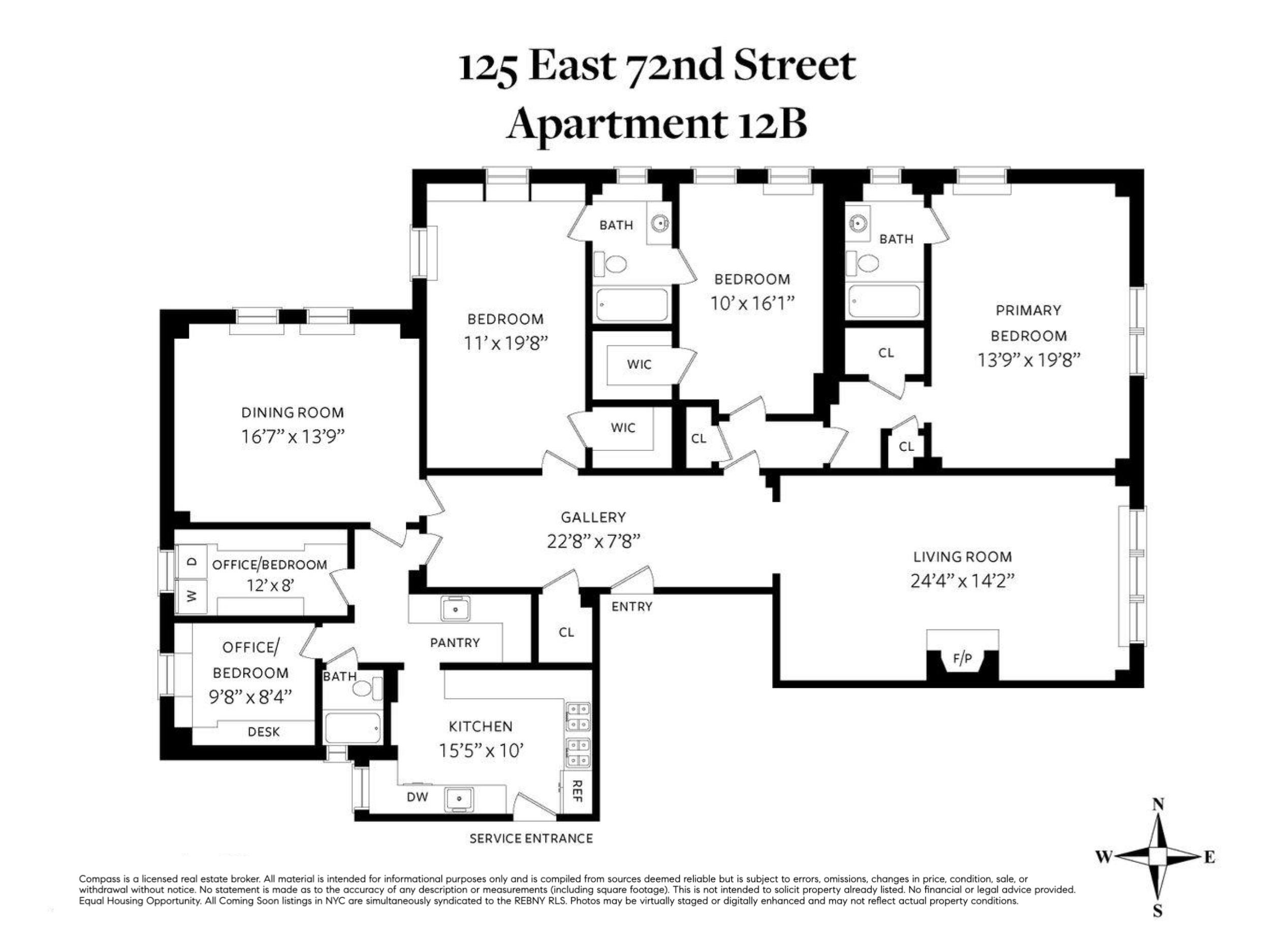 125 E 72nd Street 12B