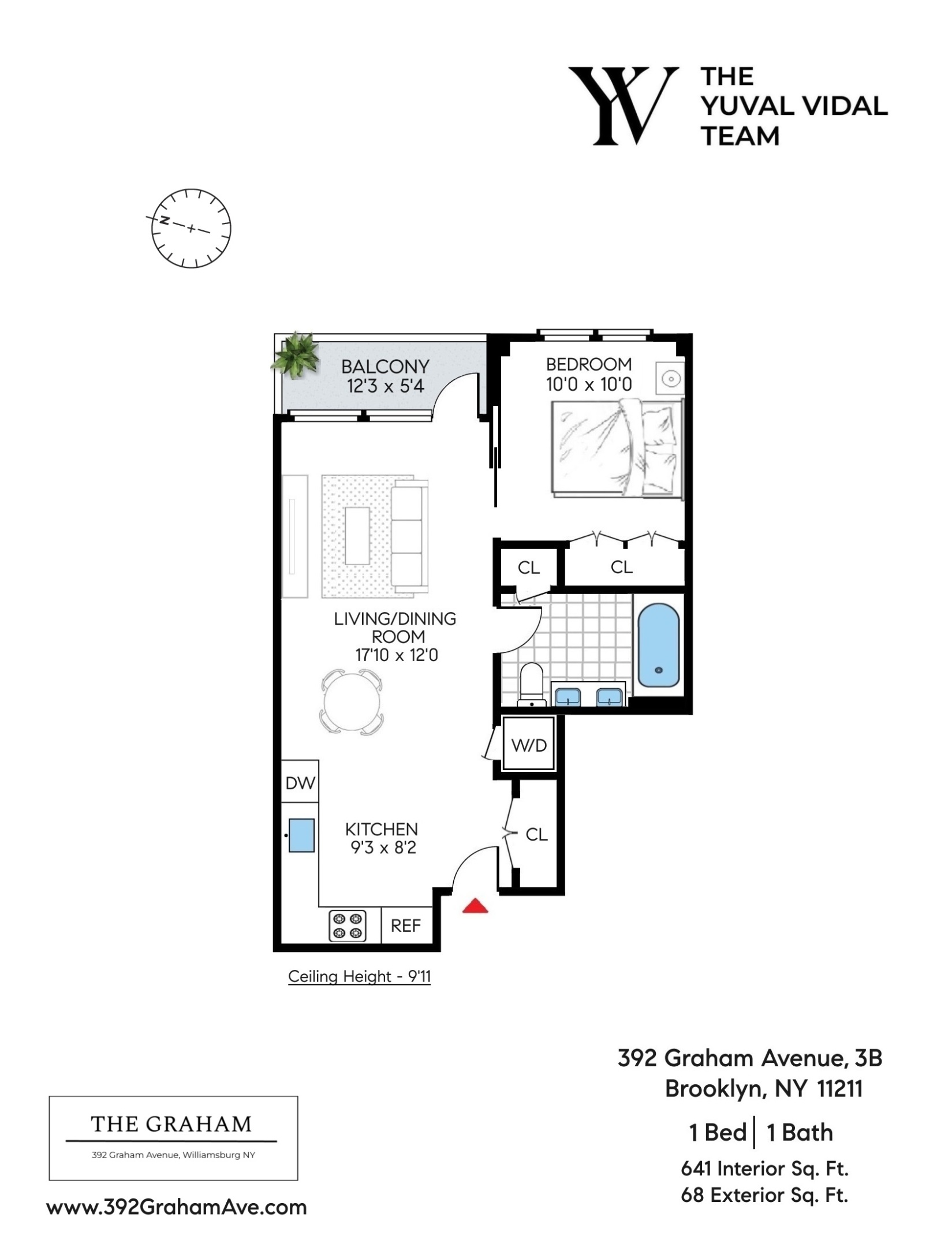 392 Graham Avenue 3B