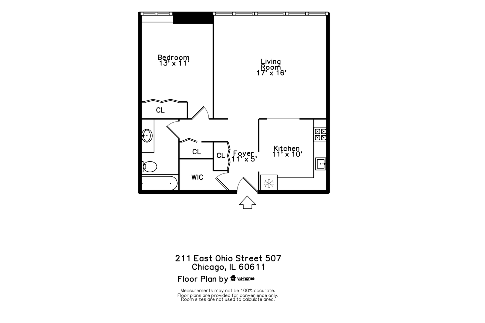 211 E Ohio Street Unit: 507