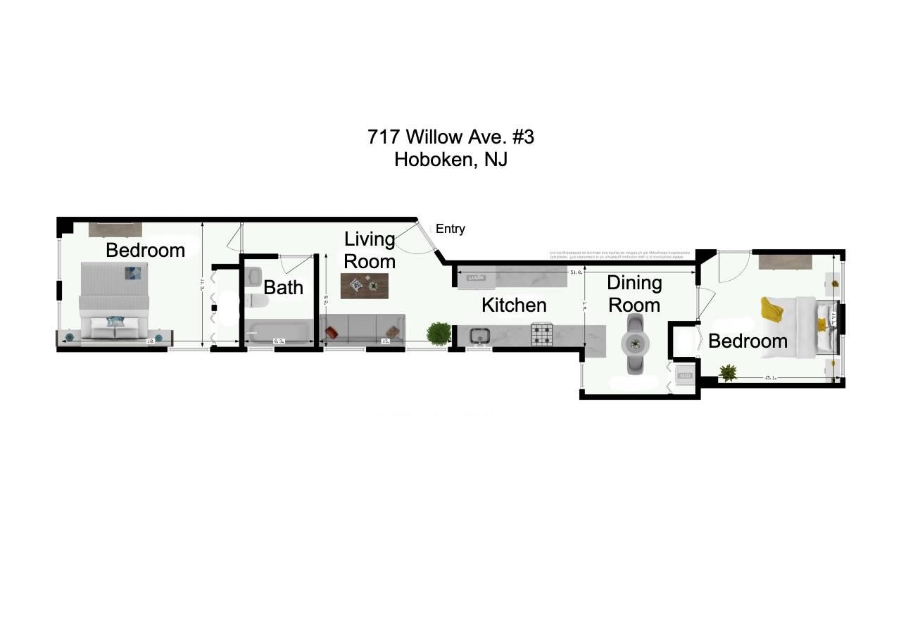 717 WILLOW AVE Unit: 3