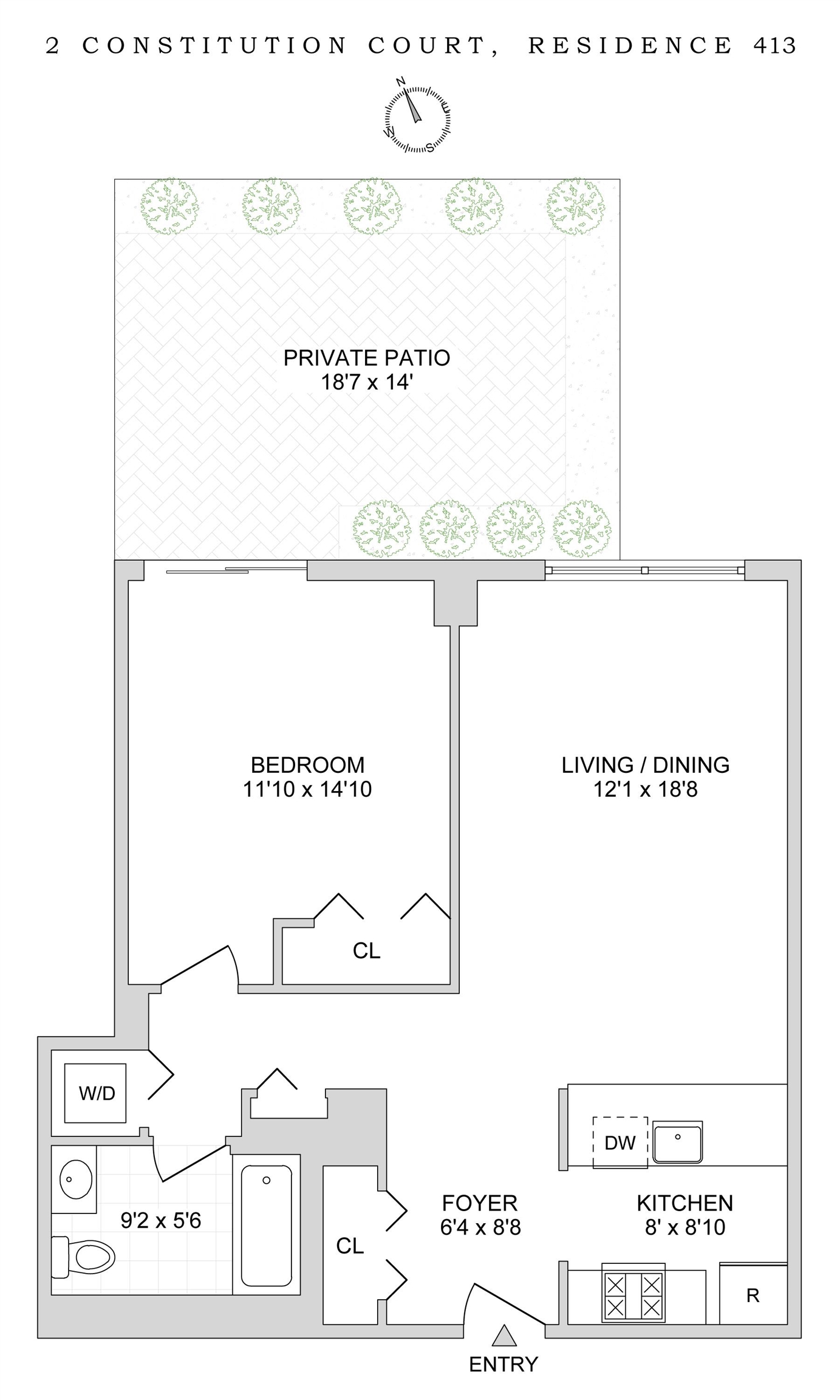 2 CONSTITUTION CT Unit: 413