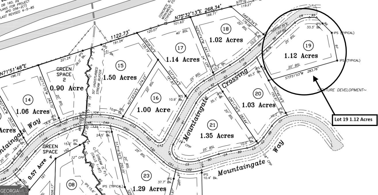 LOT 19 Mountaingate Crossing