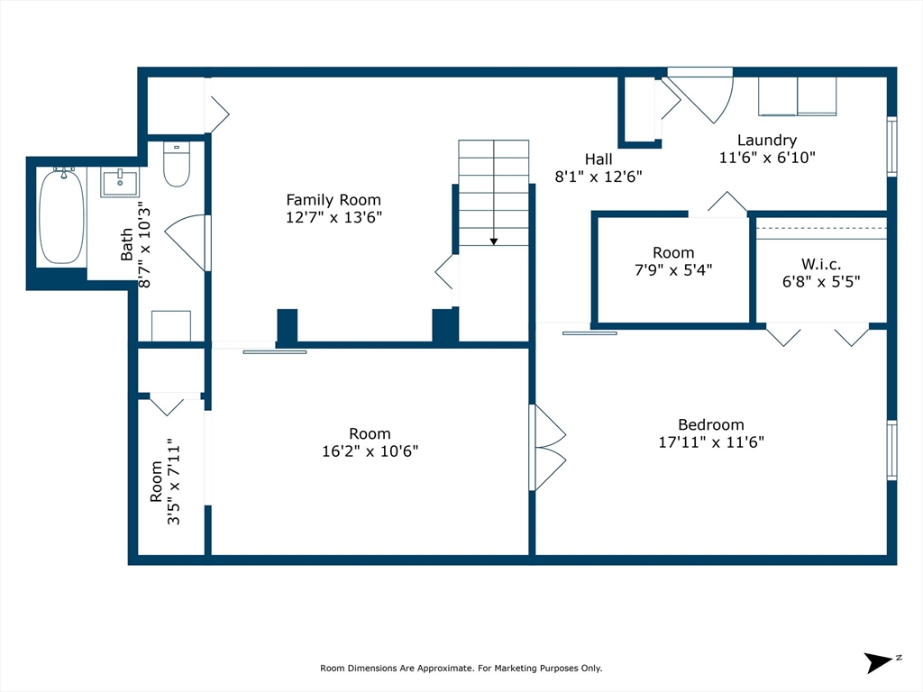 118 1/2 Market Street Unit: 118 1/2