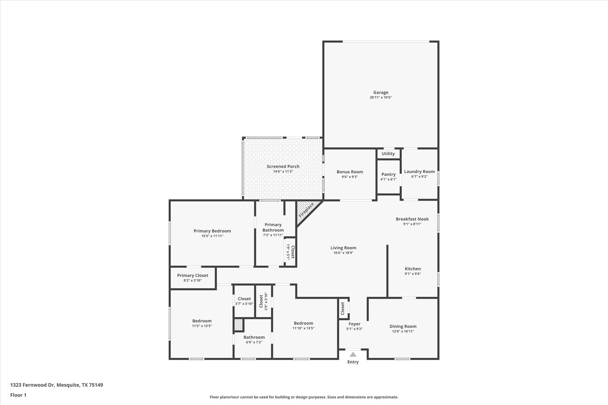 1323 Fernwood Drive