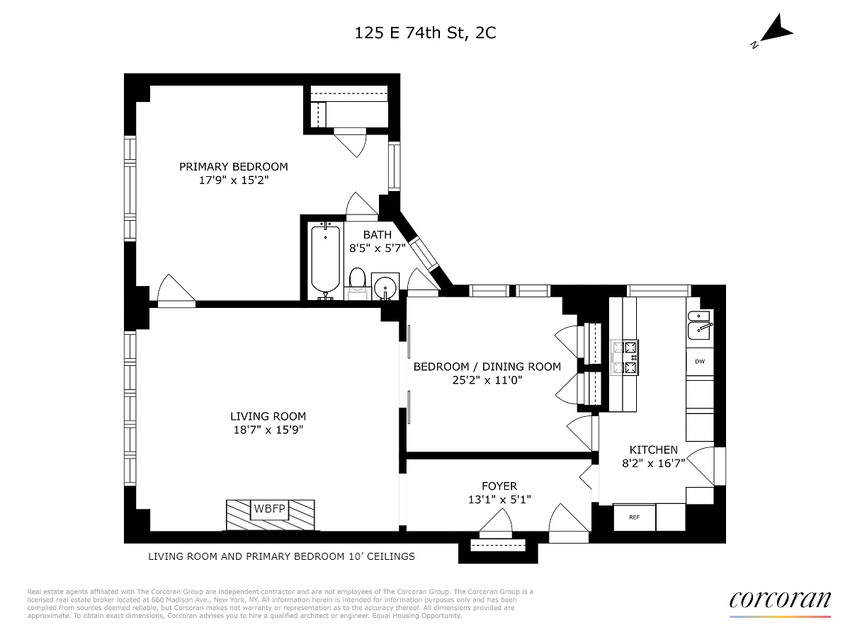 125 E 74TH Street 2C