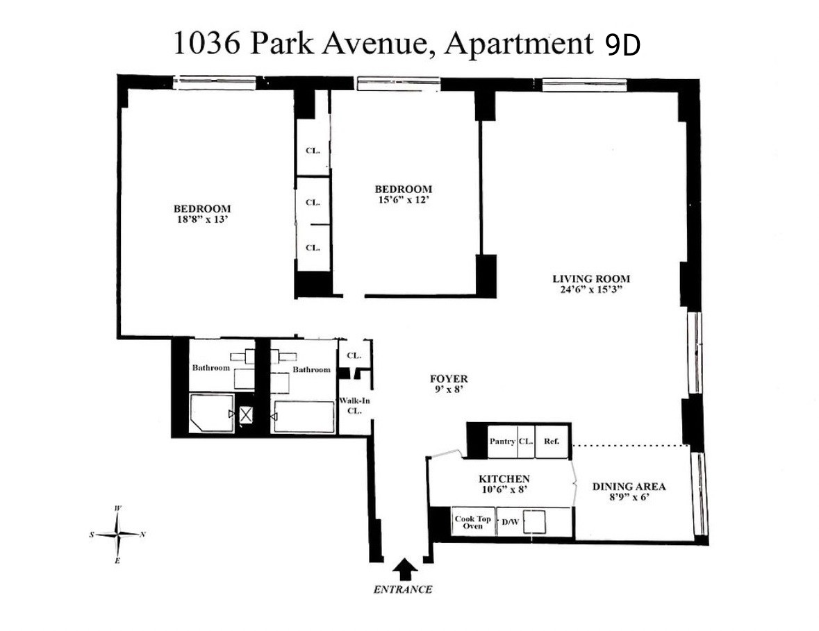 1036 PARK Avenue 9D