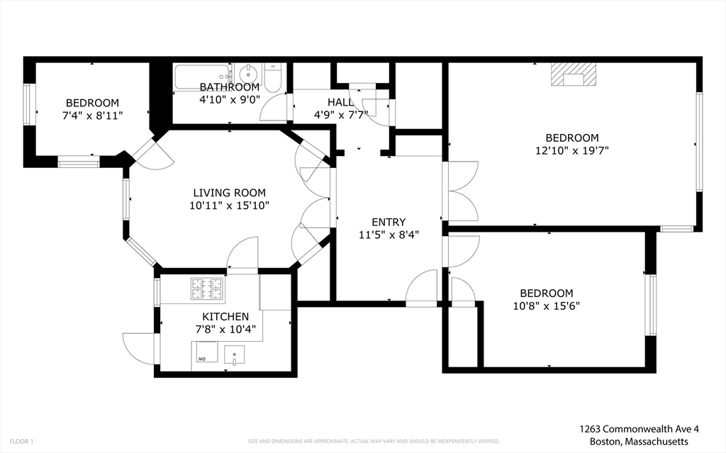 1263 Commonwealth Ave # 4