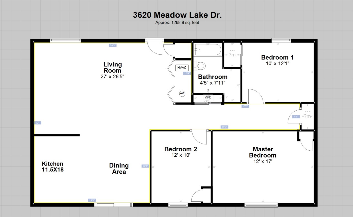 3620 Meadow Lake Drive