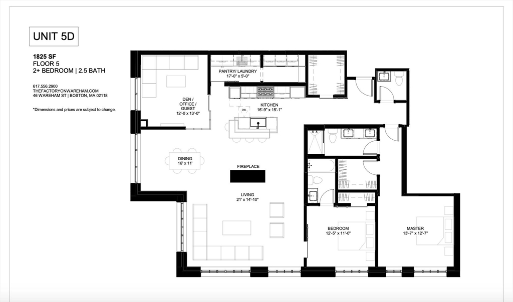 76 Wareham St # 5D