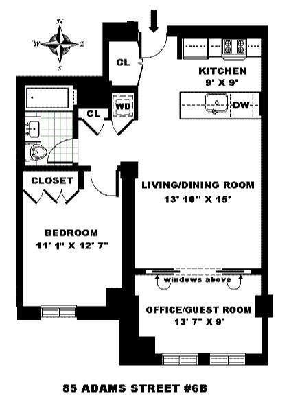 85 Adams Street 6-B