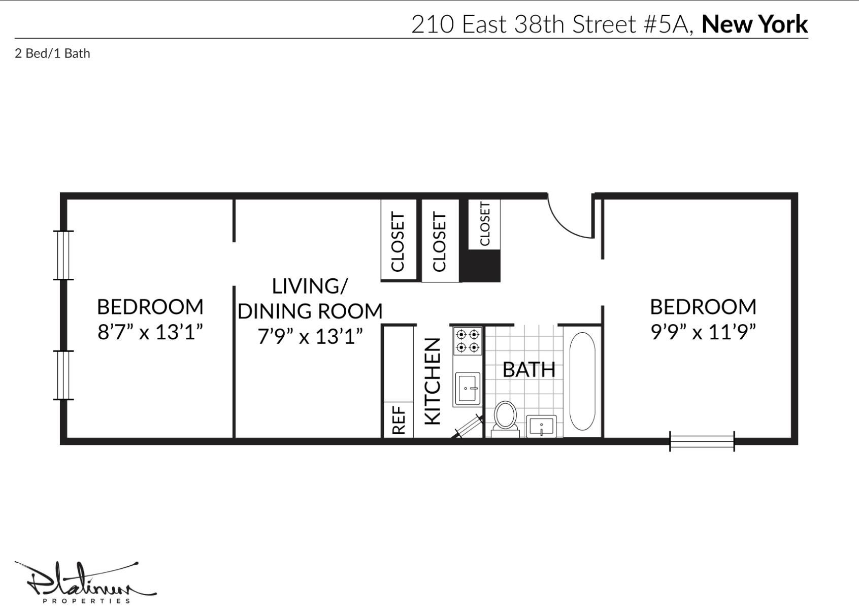 210 E 38th Street 5-A