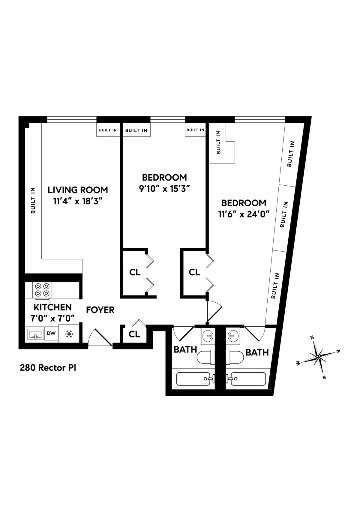 280 Rector Pl 9-C