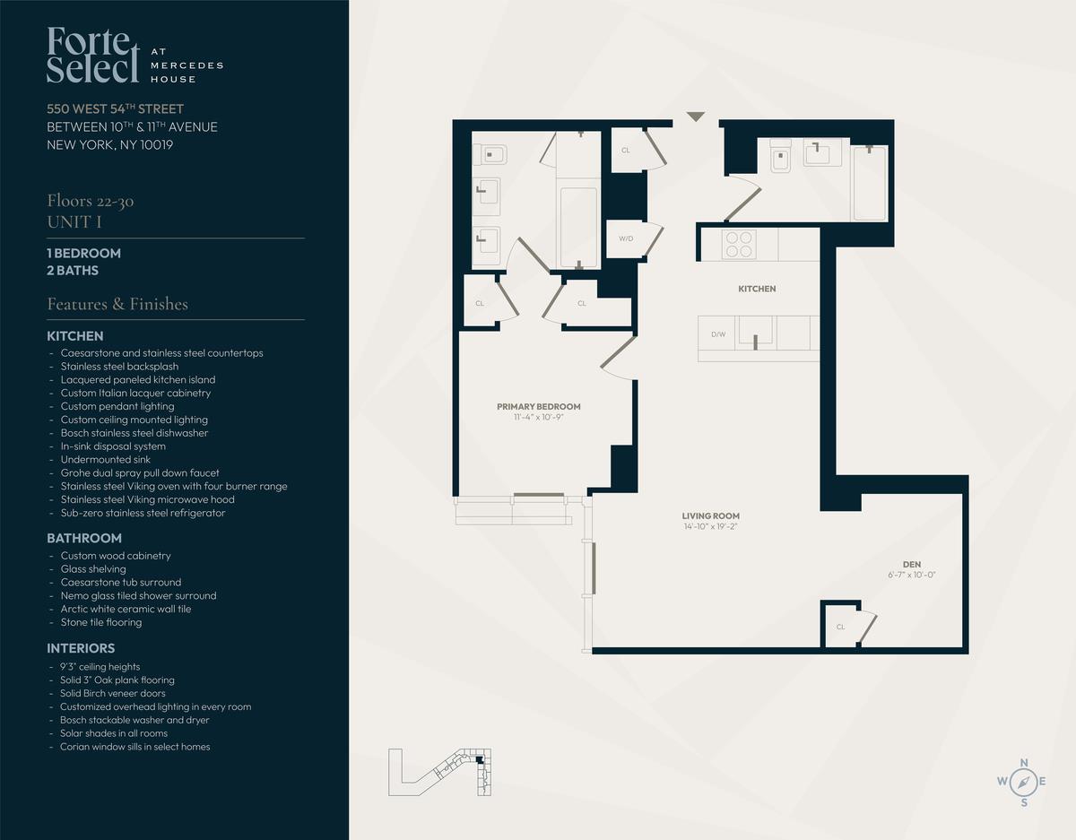 554 W 54th St 24-I