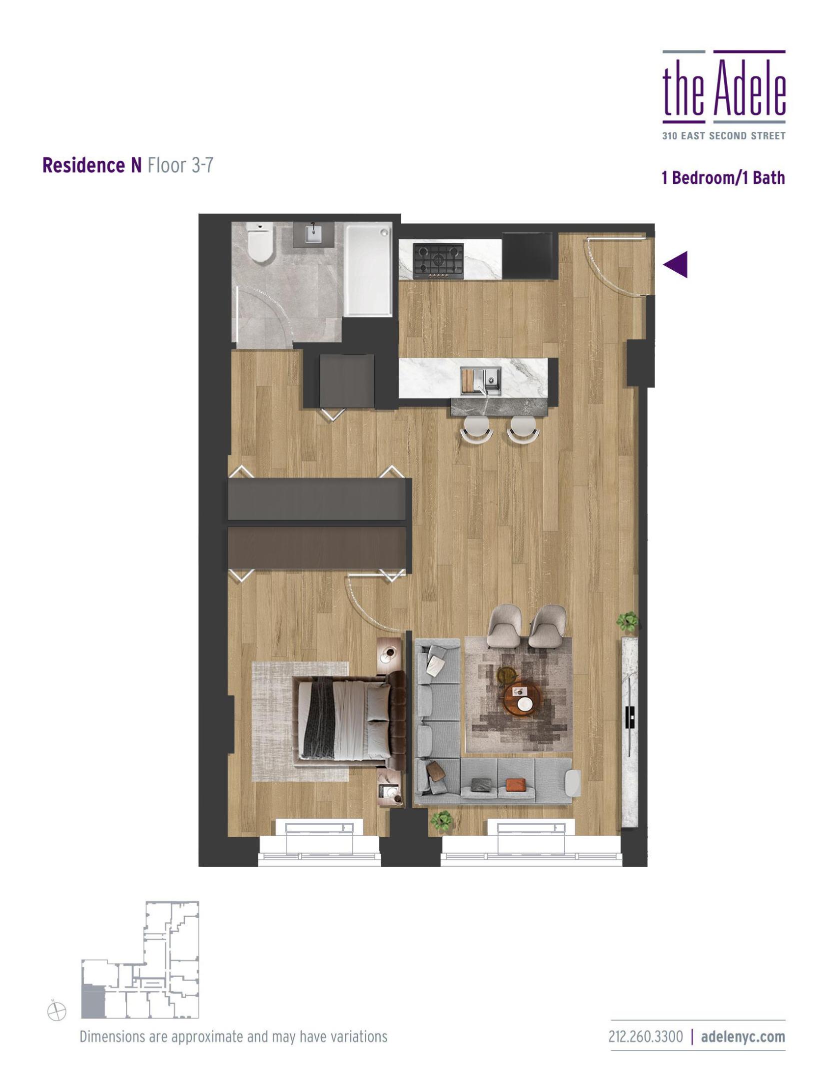 310 E 2nd Street 6-N