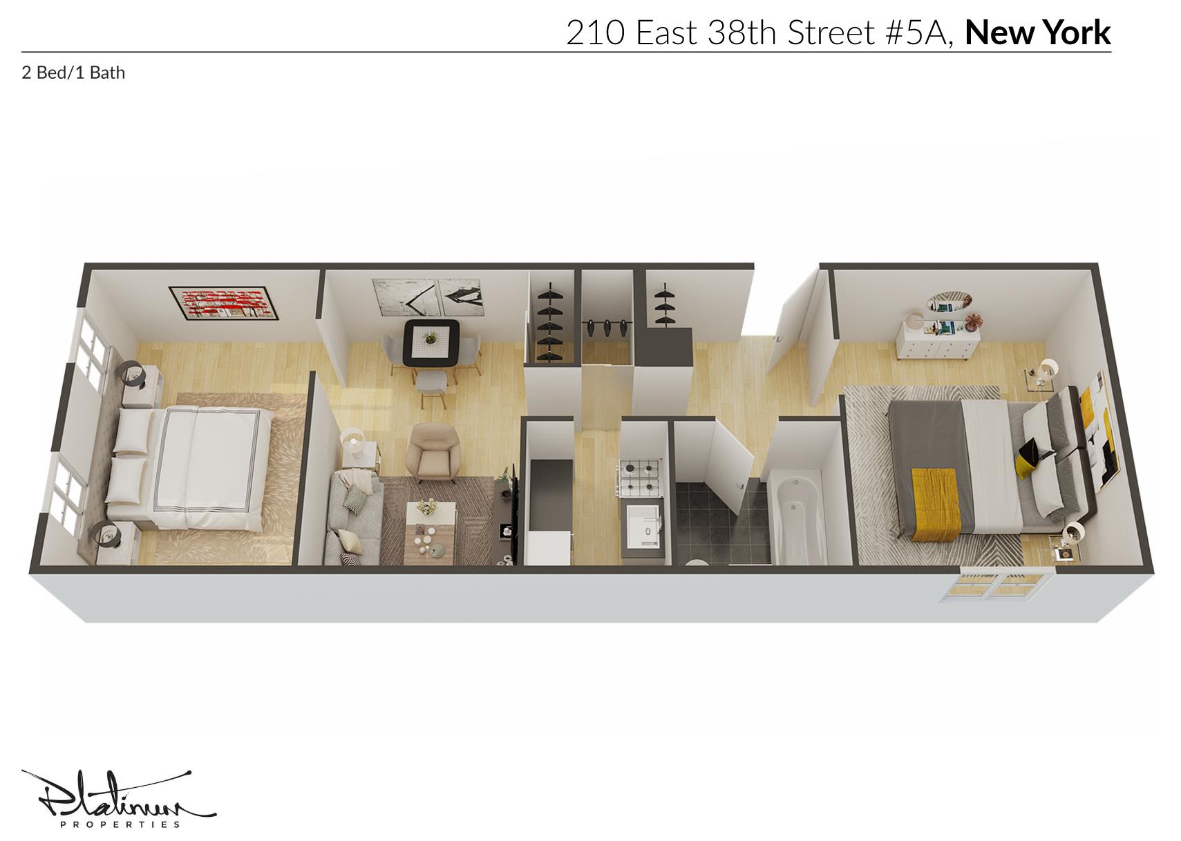 210 E 38th Street 1-A