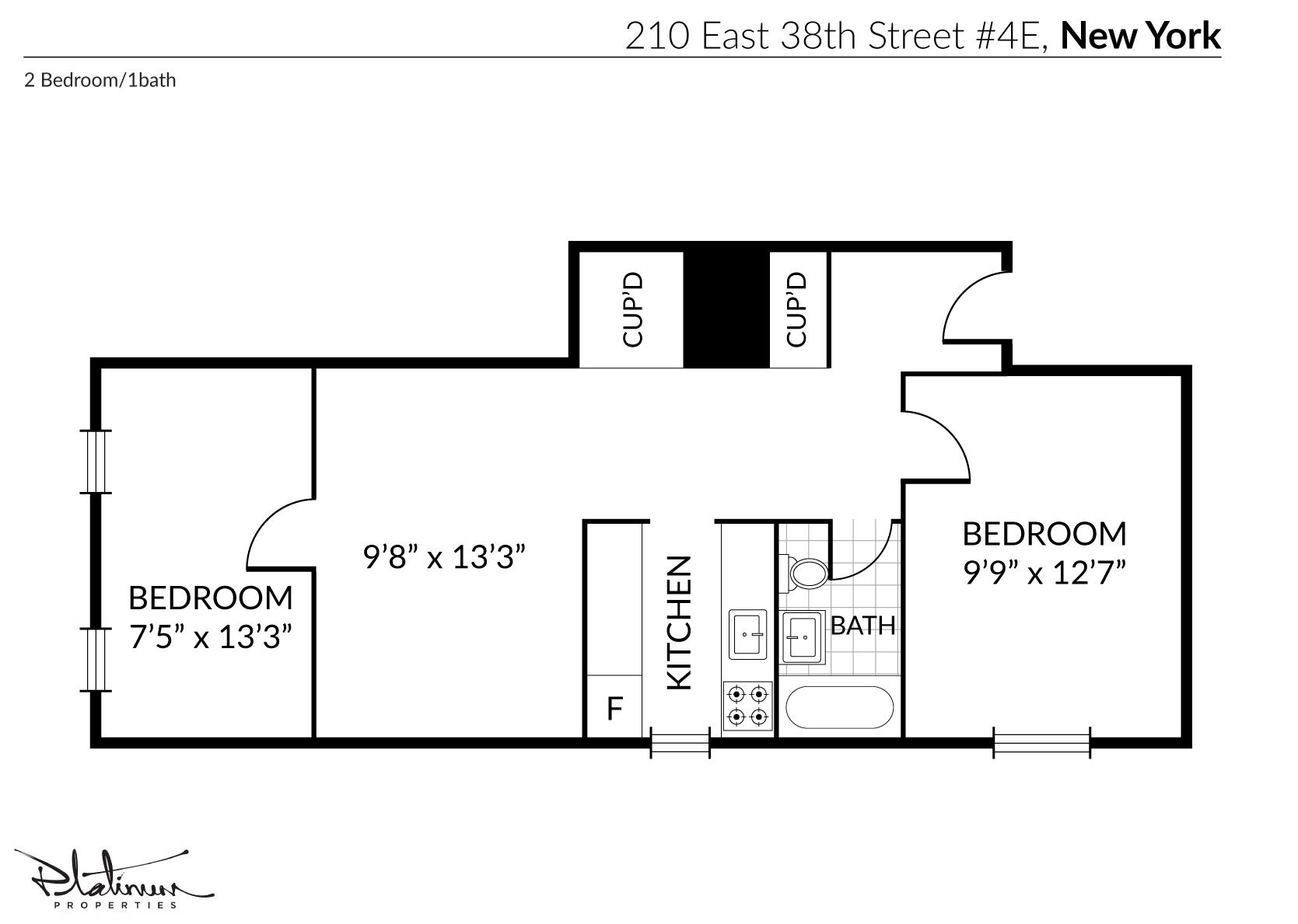 210 E 38th Street 2-E
