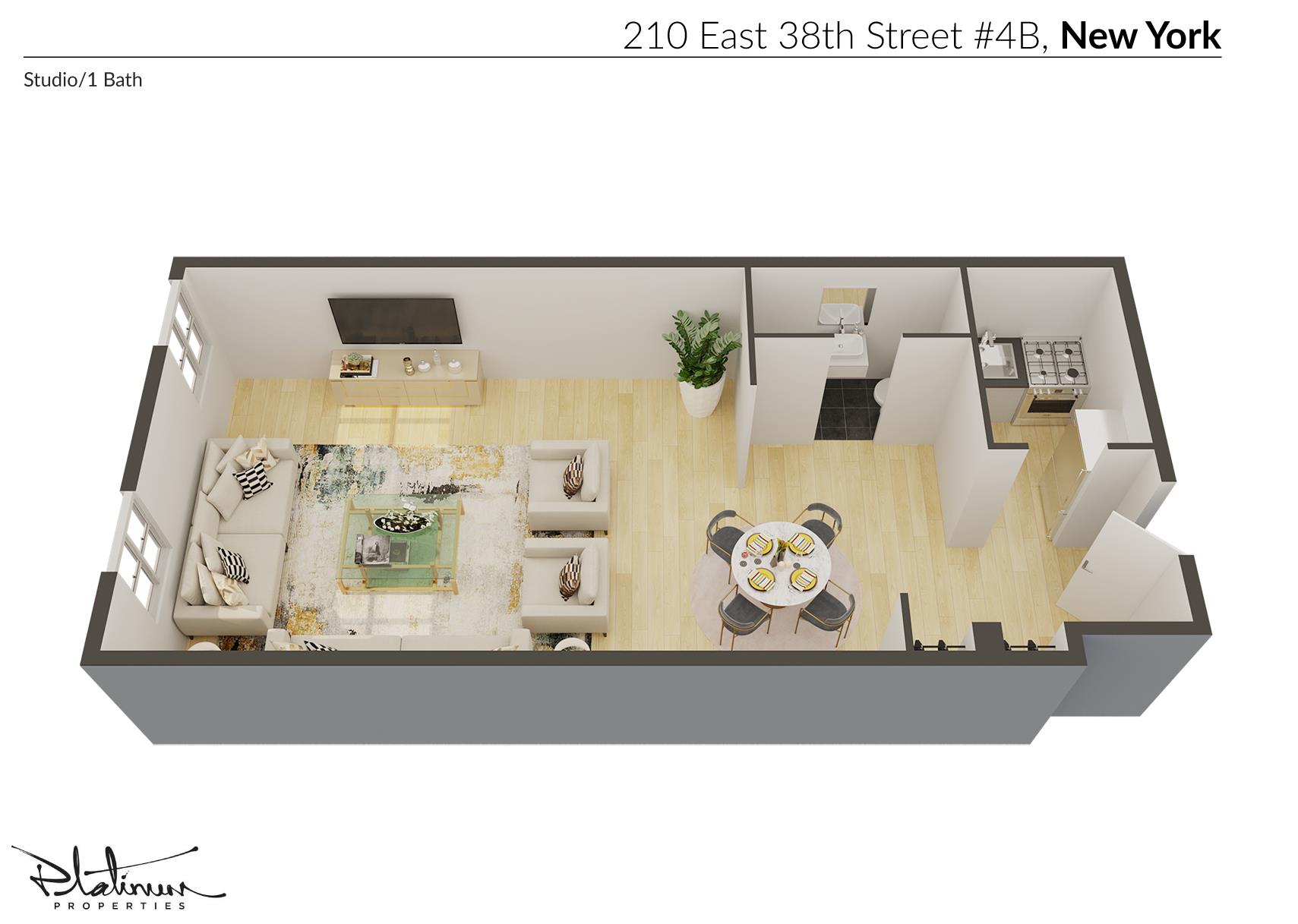 210 E 38th Street 4-B