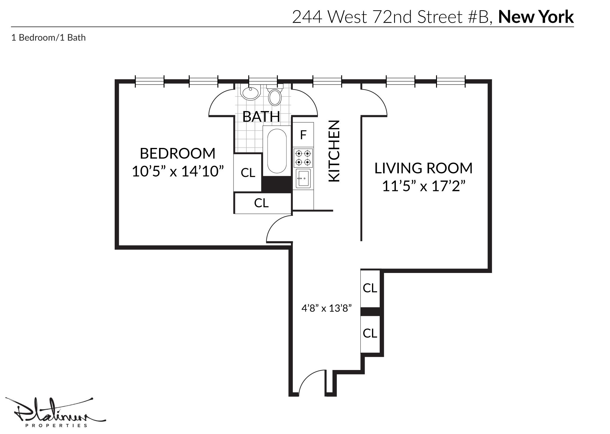 244 W 72nd Street 7-B